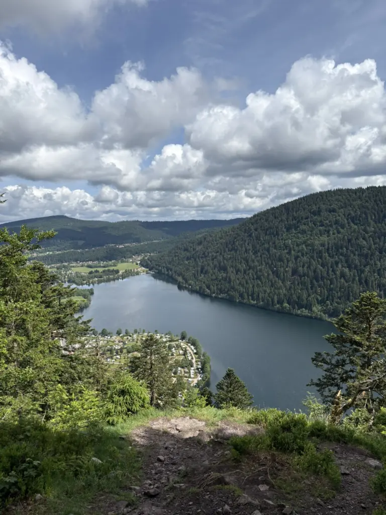 Panorama sur le lac de Xonrupt-Longemer