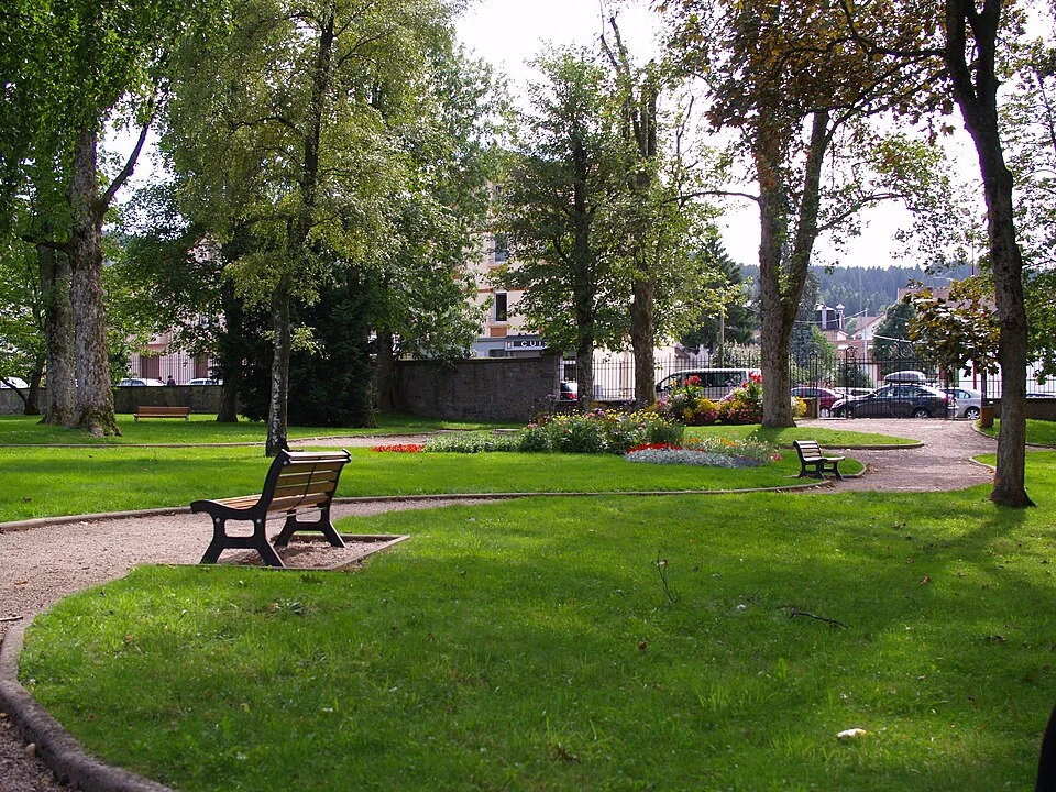 Parc Garnier à Gérardmer