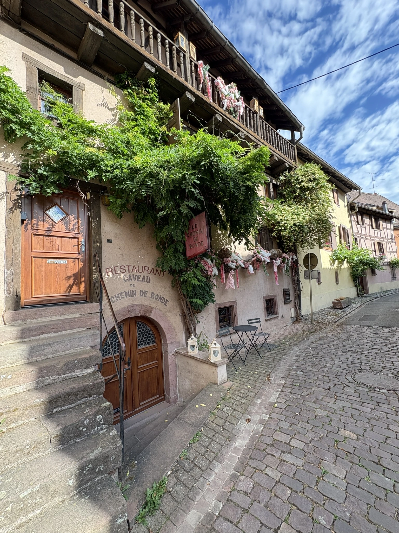 Restaurant typique alsacien dans le centre historique